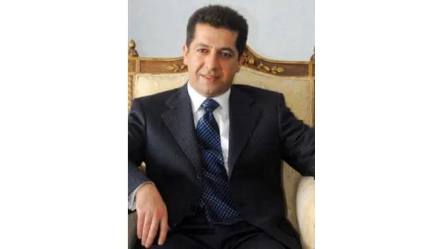 مسرور بارزاني يستقبل وفد جامعة ليستر البريطانية