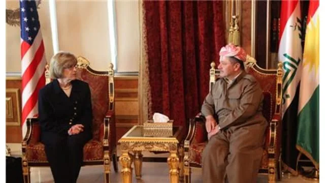 President Barzani Discusses Iraq and Regional Issues with U.S. Assistant Secretary of State Jones