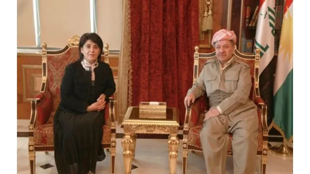 President Barzani Receives Kurdish Politician, Leyla Zana