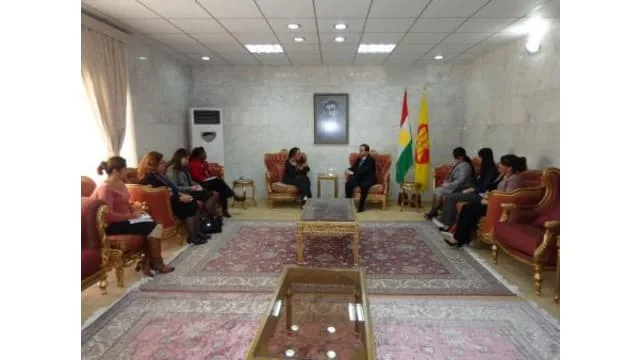 UN delegation visits KDP Foreign Relations Office