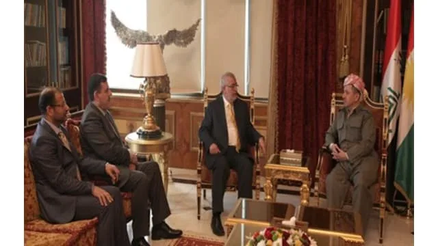 Kurdistan President receives Secretary-General of the Iraqi Islamic Party