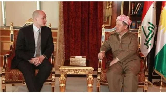 President Barzani receives World Economic Forum envoy