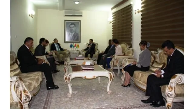 Swedish delegation visit KDP Foreign Relations Office