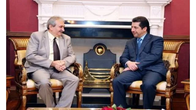Masrour Barzani meets Serbian Ambassador to Iraq