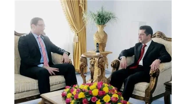 Masrour Barzani and Consul-General of Turkey in Kurdistan discuss political situation