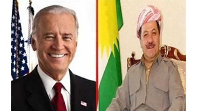 الرئيس بارزاني يتلقى اتصالا هاتفيا من نائب الرئيس الأمريكي