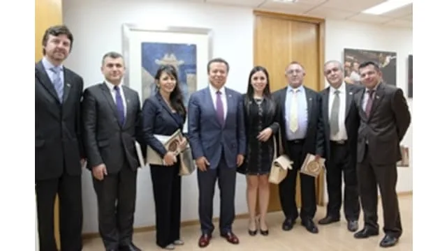 KDP foreign office delegation visit Mexico City