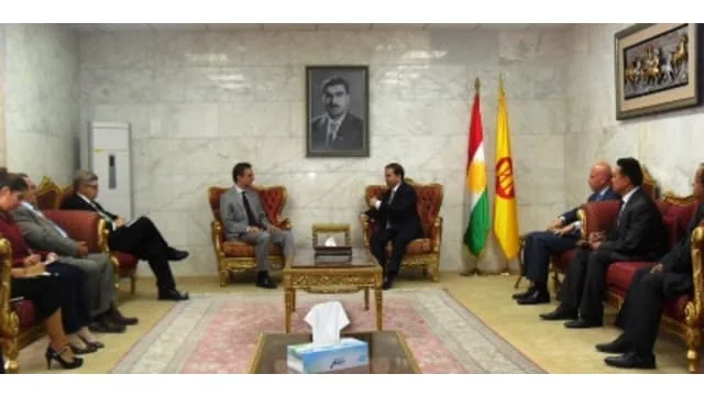Hawrami receives US consul-general in Erbil to discuss political developments in Kurdistan