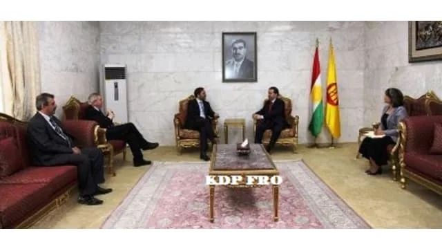 Hawrami receives delegation from British Embassy in Iraq