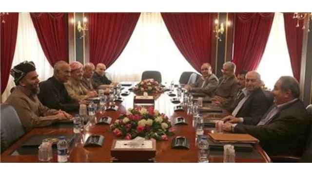 President meets with leaders of the Kurdistan blocs in Erbil