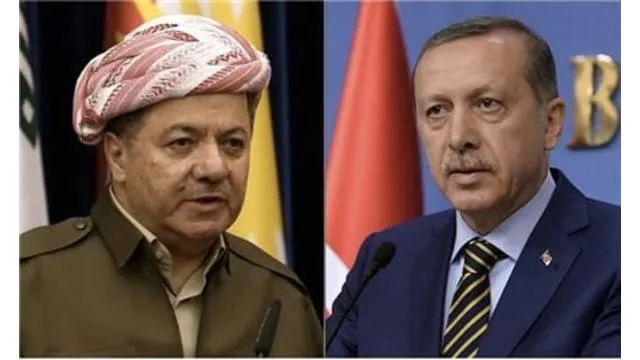 Kurdistan Region President Massoud Barzani sends a congratulatory message to new President of the Republic of Turkey, Recep Tayyip Erdogan,