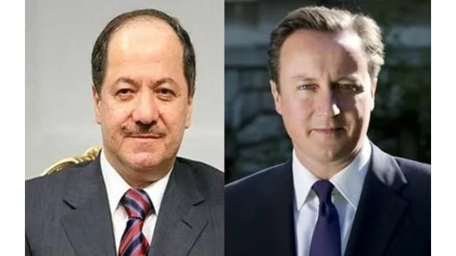 British Prime Minister expresses full support for President Barzani and the people of Kurdistan