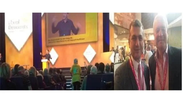 Kurdistan Democratic Party’s Foreign Relations Office participates in annual Liberal Democratic party conference.