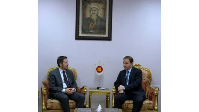 القنصل العام البريطاني لدى كوردستان: الحكومة البريطانية تستمر في دعم كوردستان ضد الارهاب