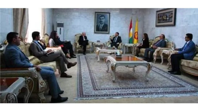 Hawrami receives US Consulate delegation in Erbil