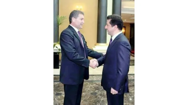 Chancellor Barzani receives Ambassador to Iraq and Jordan