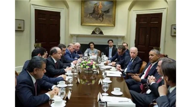Readout of the President and Vice President's Meeting with Iraqi Kurdistan Region President Masoud Barzani