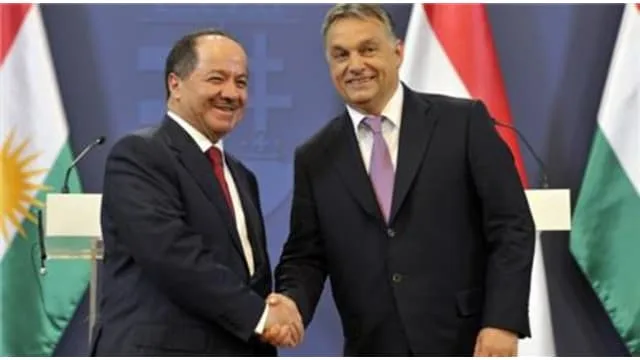 PM ORBÁN HAILS RELATIONS WITH KURDISTAN AS PRESIDENT BARZANI PAYS OFFICIAL VISIT TO HUNGARY