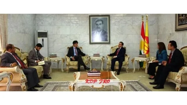 Hawrami receives the Dutch Consul General in Erbil,