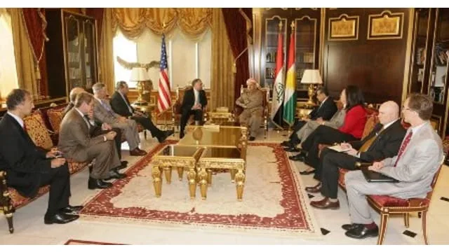 President Barzani Receives a U.S. Congressional Delegation‏