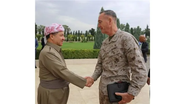 الرئيس البارزاني:"الحرب ضد أرهابيي داعش حرب مقدسة كما أن دحره يحتاج إلى جهود جميع الأطراف والتنسيق والتعاون الدولي“