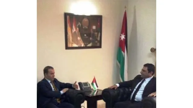 هورامي و قزاز يؤكدان على اهمية العلاقات الاردنية الكوردستانية