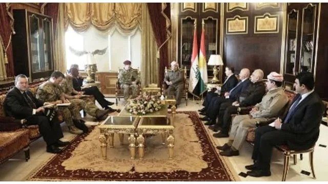 President Barzani receives British delegation to exchange views on political situation in Kurdistan