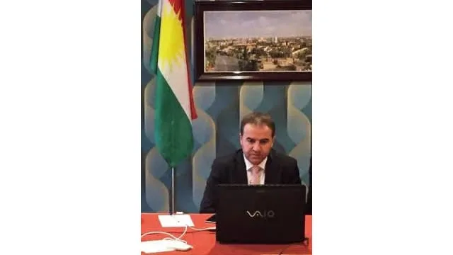 The Head of KDP's Foreign Relations Office, Mr Hawrami, focused on the prospect of Kurdish independence