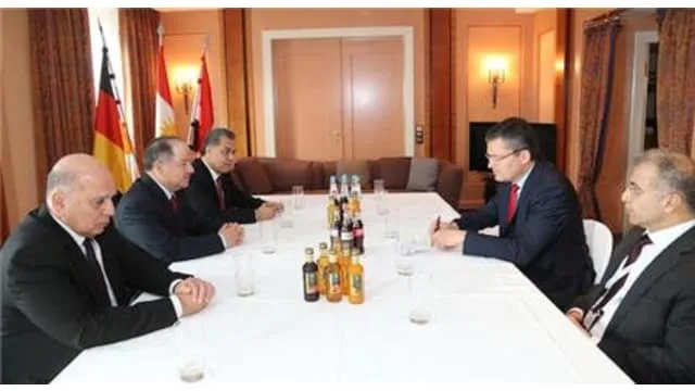 President Barzani thanks Germany’s continuous military support to Kurdish Peshmerga in the fight against IS.