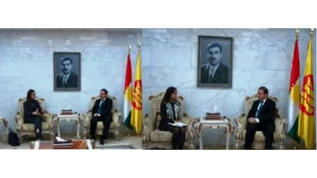 Hawrami receives new Italian consul general to Erbil
