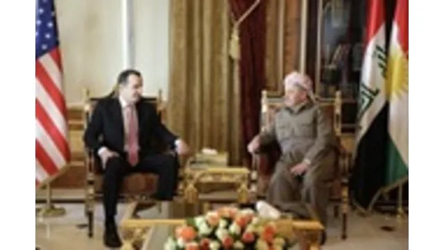 President Barzani meets US Special Envoy for talks on security in Kurdistan
