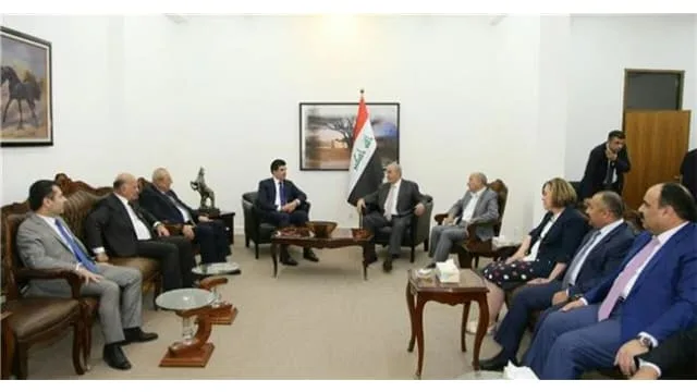 Nechirvan Barzani and Iyad Allawi discuss the general situation in Iraq