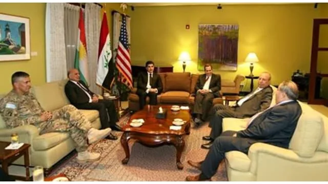 Kurdistan PM meets with the US ambassador to Iraq in Baghdad