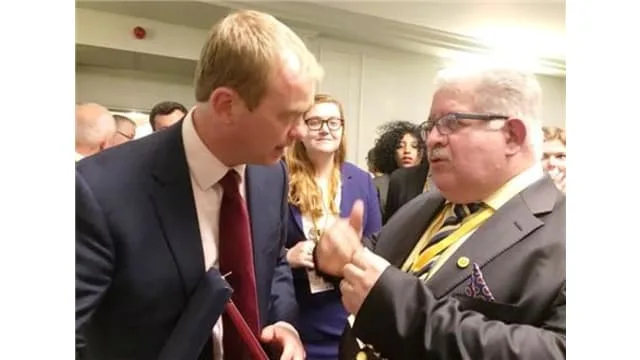 Britain's Liberal Democrat Party supports the rights of Kurdish people
