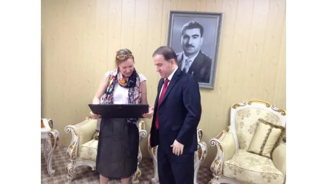 Hawrami receives the new head of EU Representation