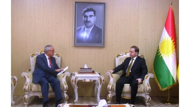 Hawrami discuss the regional situation with Polish Ambassador
