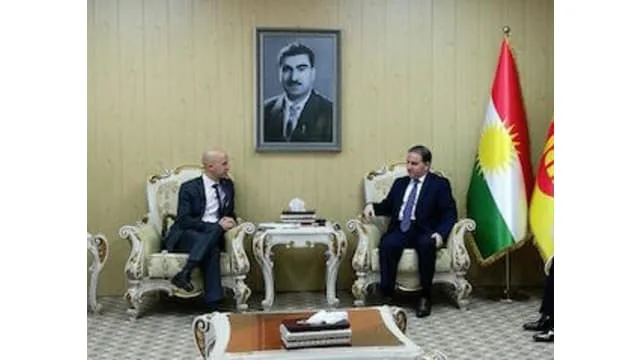 Deputy German Consul hails Peshmerga sacrifices in meeting with Hawrami