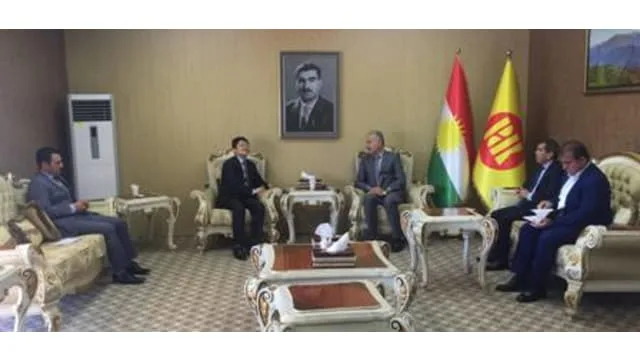 Head of Foreign Relations Office Mr. Hoshyar Siwaily hosts Republic of Korea Consul General