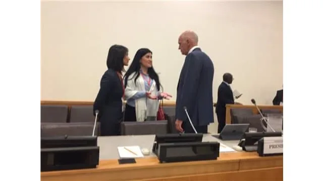 Kurdistan Democratic party's speech at Social International council Meeting In New York United Nations headquarters