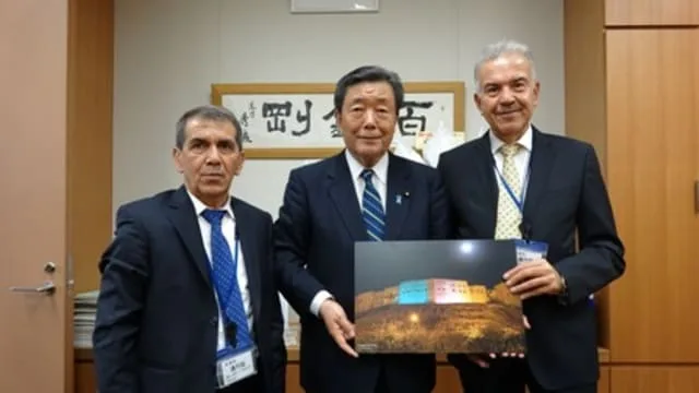 A delegation from KDP-FRO visited Japan