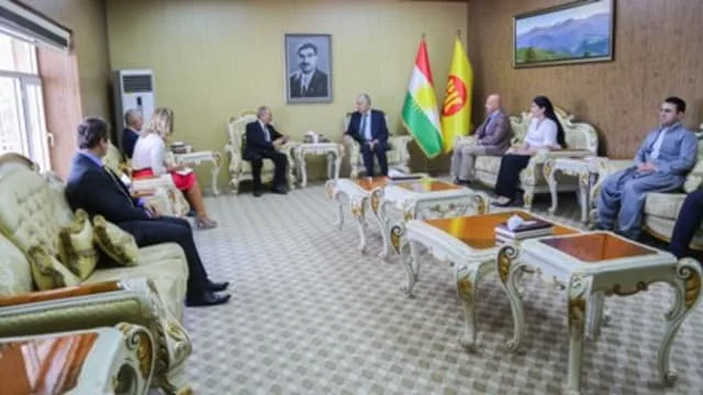 Hoshyar Siwaily received the Deputy Special Representative of the Secretary-General for Iraq (DSRSG), Mr. Gyorgy Busztin to discuss the forthcoming Independence Referendum in Kurdistan and the current developments in Iraq.