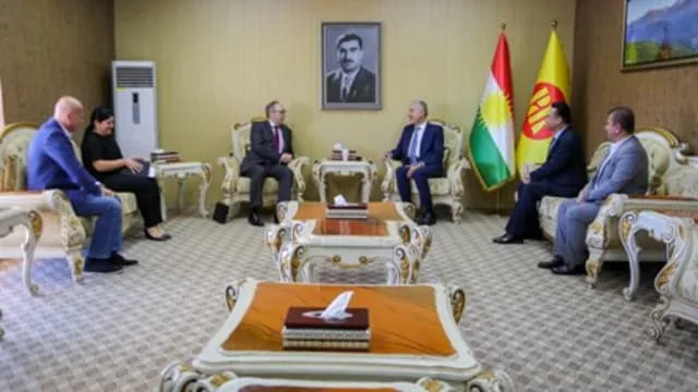 Deputy Consulate General of UK, Mr. Sharp expressed the need for Kurdish officials to engage is serious dialogue with Baghdad and peaceful solutions.