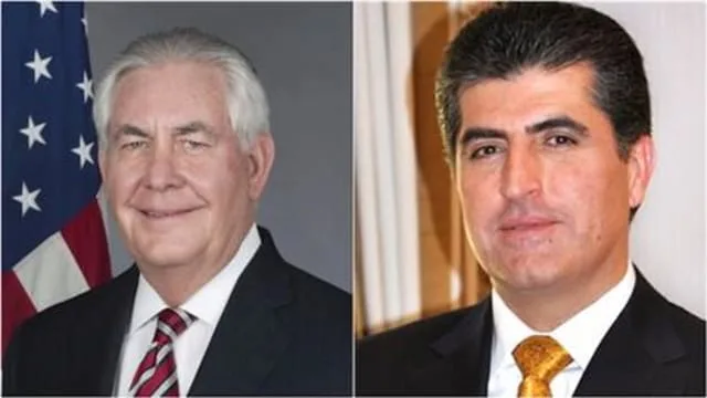 Kurdistan Regional Government Prime Minister, US Secretary of State Talk over the Phone