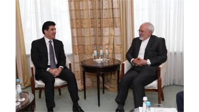 Nechirvan Barzani and Zarif emphasize the strengthening of the relations of the Kurdistan Region and Iran