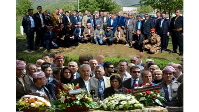 Kurdistan Democratic Party's Foreign Relations Office visits Barzan Monument