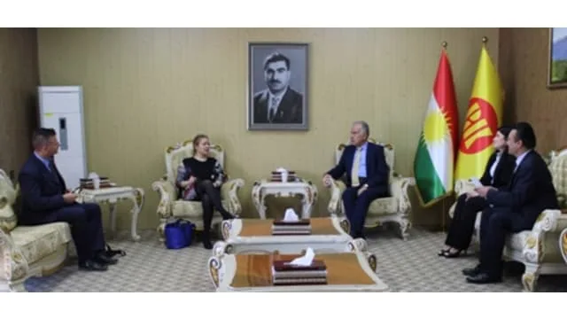 European Union Delegation meets with Kurdistan Democratic Party's Foreign Relations Office