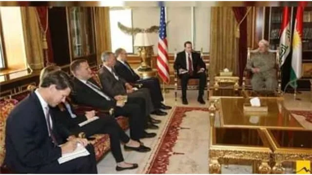 President Masoud Barzani received the US president's special envoy to the international coalition against ISIS
