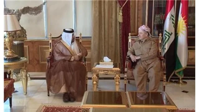 President Barzani receives the Consul General of the UAE to Kurdistan Region