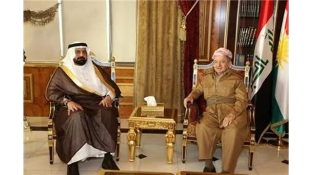 President Barzani receives the Prominent Iraqi personality Sheikh Abdallah Ajil Yawar Alshamari