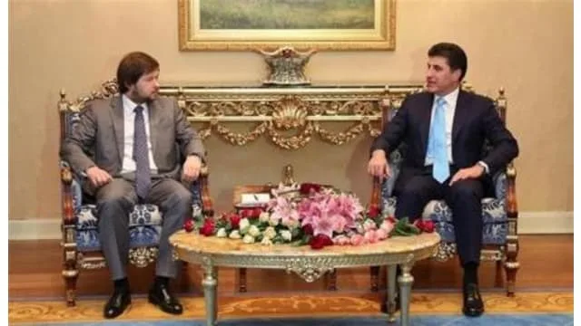 Prime Minister Barzani receives a Russian senior delegation
